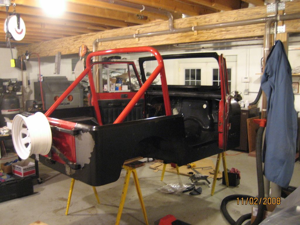 CJ7 Stock Spare Tire Mounting Measurements